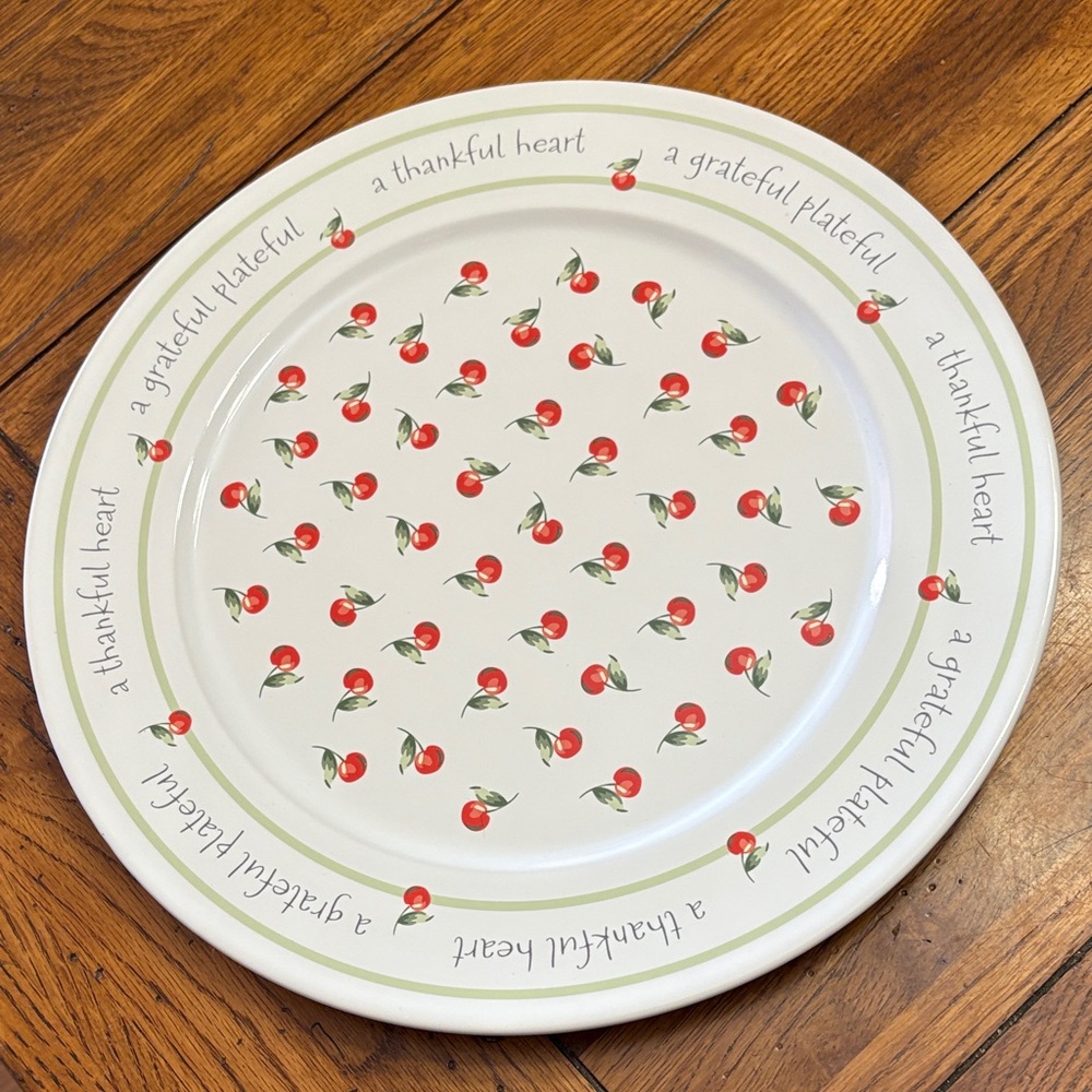 Hallmark Cherry Appreciation Plate